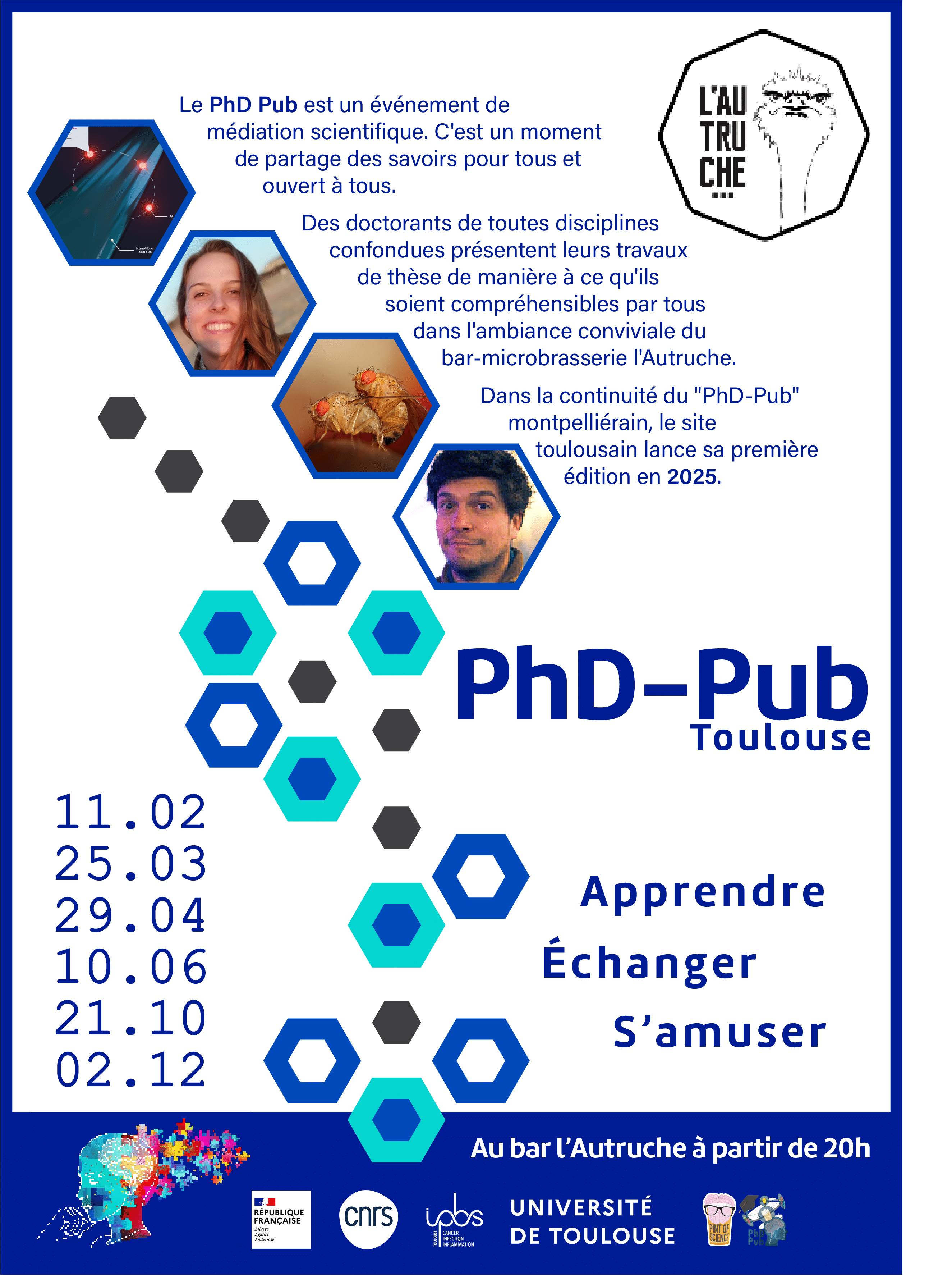 Affiche générale du PHD-Pub